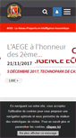Mobile Screenshot of aege.fr