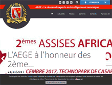 Tablet Screenshot of aege.fr